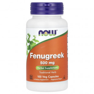 Пажитник Now Foods Fenugreek 500 мг 100 капсул