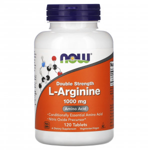 Аргинин Now Foods L-Arginine 1000 мг 120 таблеток