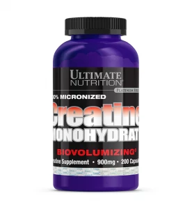 Креатин моногидрат Ultimate Nutrition Creatine Monohydrate 900 мг 200 капсул