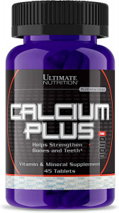 Кальциевый комплекс Ultimate Nutrition Calcium Plus 45 таблеток