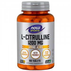 L-цитруллин Now Foods L-Citrulline 1200 мг 120 таблеток