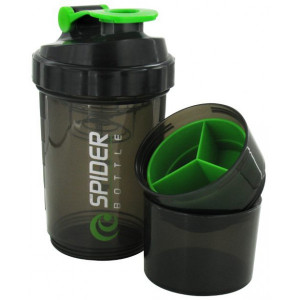 Шейкер SpiderBottle Maxi 2Go Black Edition 600 мл