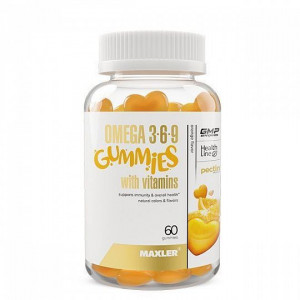 Maxler Omega 3-6-9 Gummies 60 мармеладок