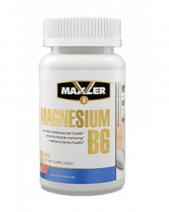 Магний + витамин B6 Maxler Magnesium B6 60 таблеток