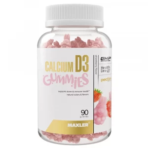 Кальций и витамин D3 Maxler Calcium D3 Gummies 90 мармеладок