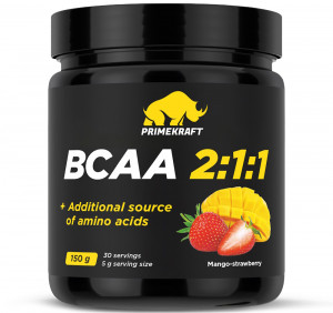БЦАА Prime Kraft BCAA 2:1:1 150 грамм