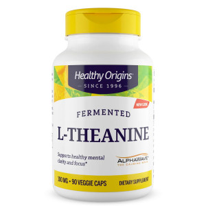 L-теанин Healthy Origins L-Theanine 100 мг 90 капсул