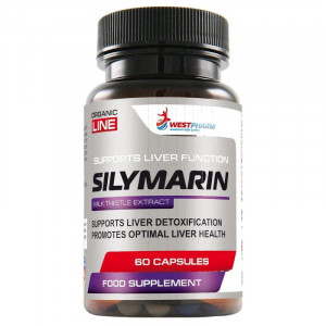 Расторопша WestPharm Silymarin 60 капсул