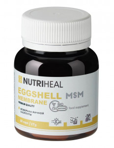 Мембрана яичной скорлупы Nutriheal Eggshell Membrane MSM 60 капсул