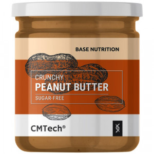 CMTech Арахисовая паста с кусочками ореха без сахара 500 грамм