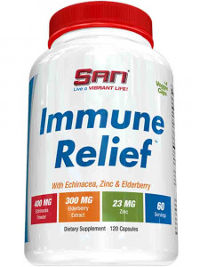 Поддержка иммунитета SAN Immune Relief 120 капсул