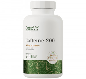 Кофеин OstroVit Caffeine 200 мг 200 таблеток