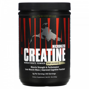 Креатин моногидрат Universal Nutrition Animal Micronized Creatine 500 грамм