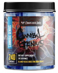 Ноотроп Chaos and Pain Cannibal Genius Nootropic 240 капсул