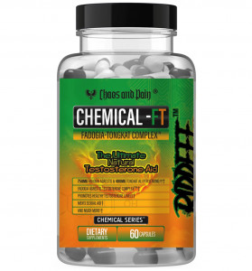 Бустер тестостерона и либидо Chaos and Pain Chemical-FT Fadogia Tongkat Complex 60 капсул