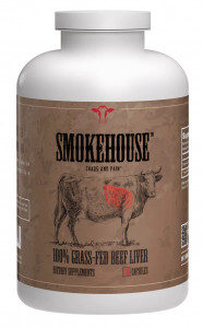 Говяжья печень Chaos and Pain Smokehouse Beef Liver 180 капсул