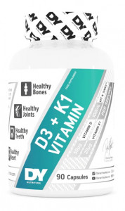 Витамины D3 и K1 Dorian Yates D3 + K1 Vitamin 90 капсул
