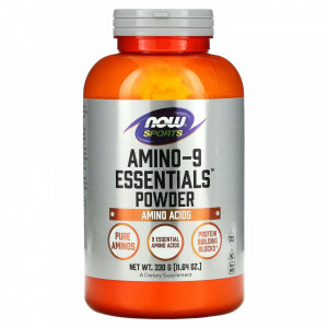 Незаменимые аминокислоты Now Foods Amino-9 Essentials Powder 330 грамм