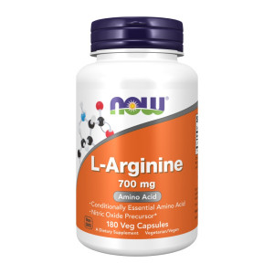 Now Foods L-Arginine 700 мг 180 капсул