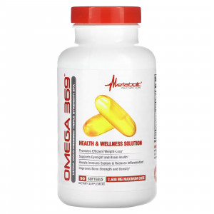 Омега 3-6-9 Metabolic Nutrition Omega 369 90 капсул