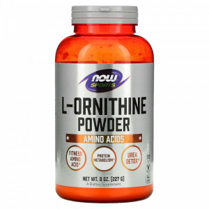 L-орнитин Now Foods Sports L-Ornithine Powder 227 грамм
