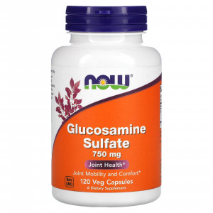 Глюкозамин сульфат Now Foods Glucosamine Sulfate 750 мг 120 капсул