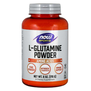 Глютамин Now Foods L-Glutamine Powder 170 грамм