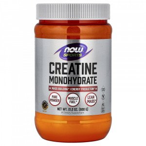 Креатин моногидрат Now Foods Creatine Monohydrate 600 грамм