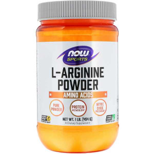 Аргинин Now Foods L-Arginine Powder 454 грамма