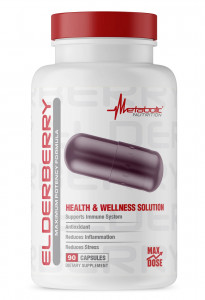 Поддержка иммунитета Metabolic Nutrition Elderberry 90 капсул