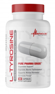 L-тирозин Metabolic Nutrition L-Tyrosine 90 капсул