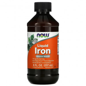 Железо Now Foods Liquid Iron 237 мл