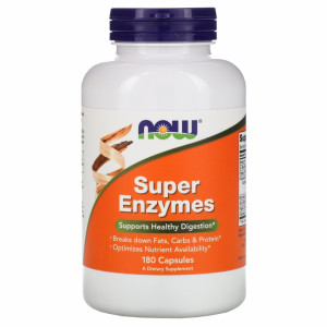 Now Foods Super Enzymes 180 капсул