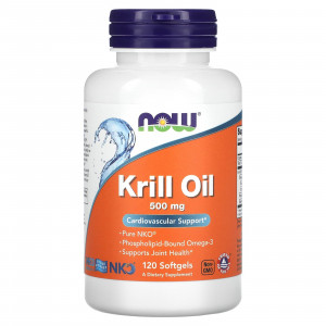 Масло криля Now Foods Neptune Krill Oil 500 мг 120 капсул