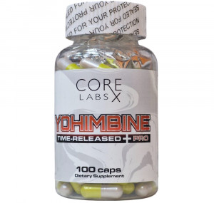 Йохимбин Core Labs X Yohimbine Pro 100 капсул