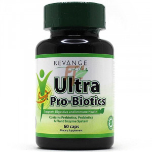 Поддержка пищеварения и иммунитета Revange Nutrition Ultra Pro-Biotics 60 капсул