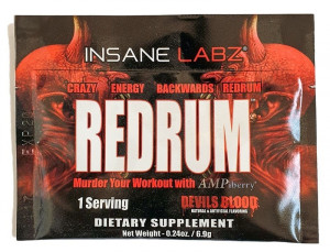 Пробник предтреник Insane Labz Redrum 1 порция