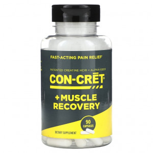 Креатин гидрохлорид Con-Cret Creatine HCl + Muscle Recovery 90 капсул