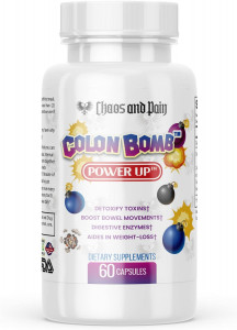 Комплекс для пищеварения Chaos and Pain Colon Bomb 60 капсул