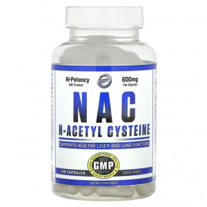 Ацетилцистеин Hi-Tech Pharmaceuticals NAC N-Acetyl Cysteine 600 мг 100 капсул