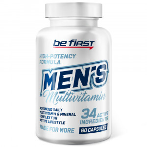 Мультивитамины для мужчин Be First Men`s Multivitamin 60 капсул