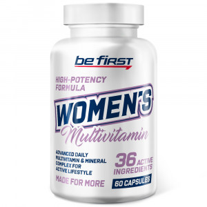 Мультивитамины для женщин Be First Women`s Multivitamin 60 капсул
