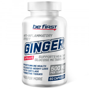Имбирь Be First Ginger 500 мг 60 капсул