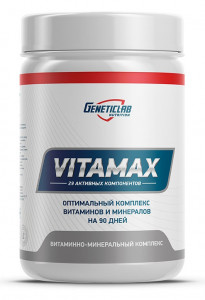 Витаминно-минеральный комплекс GeneticLab Nutrition Vitamax 90 таблеток