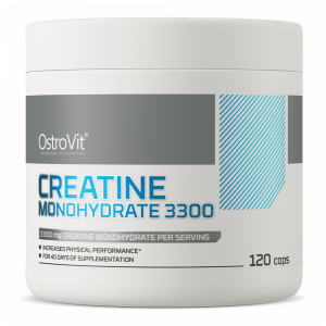 Креатин моногидрат OstroVit Creatine Monohydrate 3300 120 капсул
