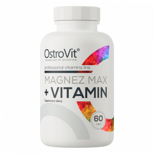Витаминно-минеральный комплекс OstroVit Magnesium MAX + Vitamin 60 таблеток