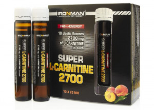 L-карнитин Ironman Super L-Carnitine 2700 25 мл 1 ампула