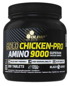 Аминокомплекс из курицы Olimp Gold Chicken Pro Amino 9000 Mega Tabs 300 таблеток