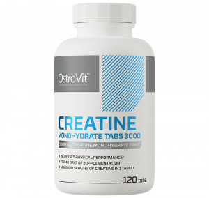 Креатин моногидрат OstroVit Creatine Monohydrate 3000 120 таблеток
