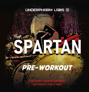 Пробник предтреник Underpharm Labs Spartan 1 порция